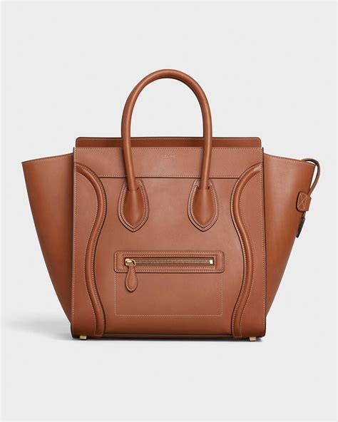 celine bag mini luggage celebrit|Celine mini luggage tote size.